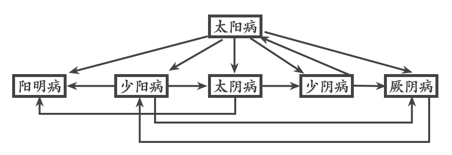 Differentiation of Exogenous Diseases According to the Six Meridians in Traditional Chinese Medicine