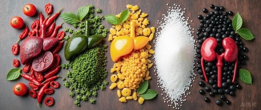 The Relationship Between the Five Tastes and the Five Organs of the Human Body