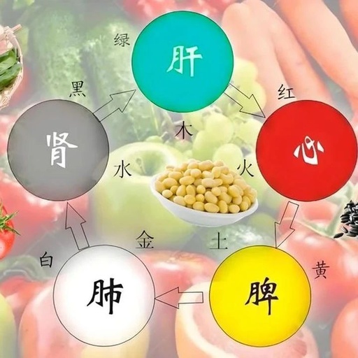 Nourishing the Five Organs with Five Colors
