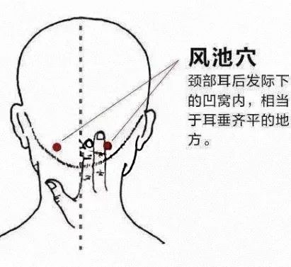 Moxibustion or Massage of Fengchi Point Can Improve Vision