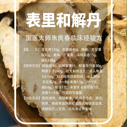 Kang Tai Jiu Zhou | Good Morning! Dispersing Exterior Heat, Clearing the Intestines and Detoxifying, Harmonizing Interior and Exterior with Professor Zhu Liang's Clinical Experience