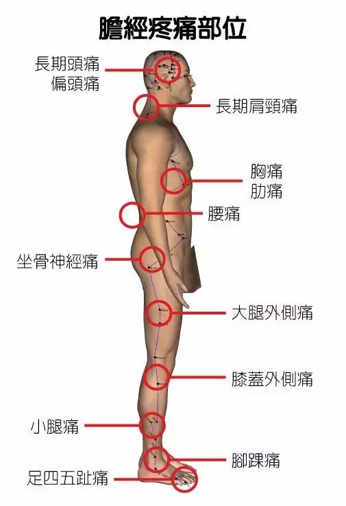 Correspondence Table of Emotions and Pain Related to Blocked Meridians