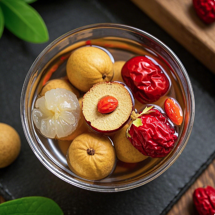 Cook Longan with These Ingredients for Easy Sleep, Qi and Blood Nourishment, and Radiant Complexion