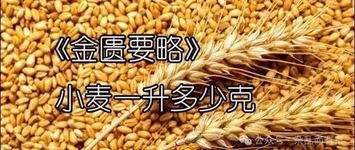 The Weight of One Sheng of Wheat in Jin Gui Yao Lue - Gan Mai Da Zao Decoction