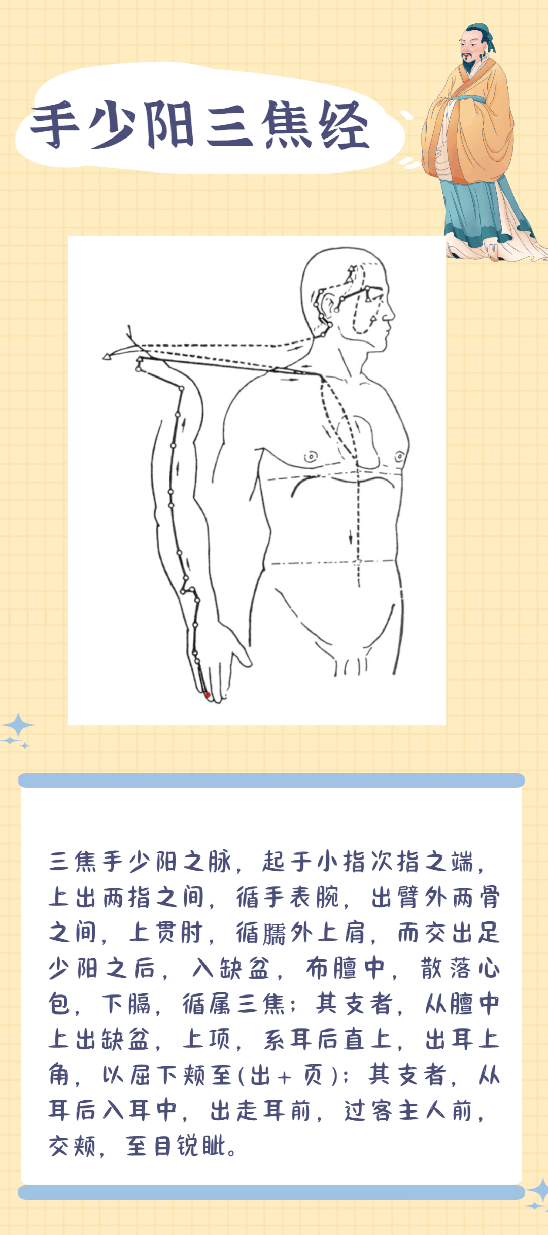 Illustration of the Twelve Meridians