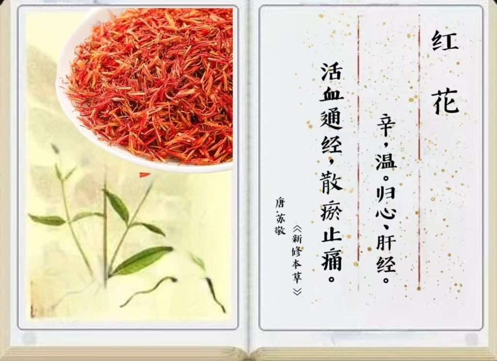 The Impact of Safflower on Male and Female Fertility: Insights from "Empresses in the Palace"