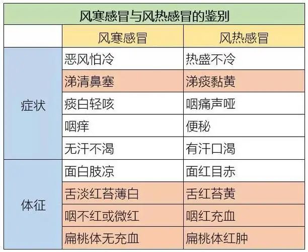 Distinguishing Between Wind-Cold and Wind-Heat Colds