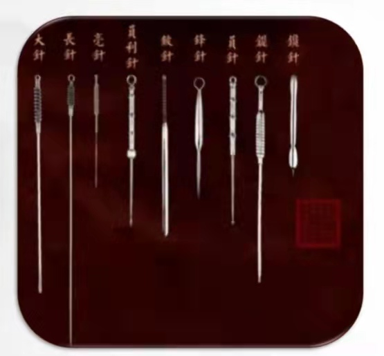 The Unique Names and Forms of the Nine Needles—Ancient Nine Needle Therapy