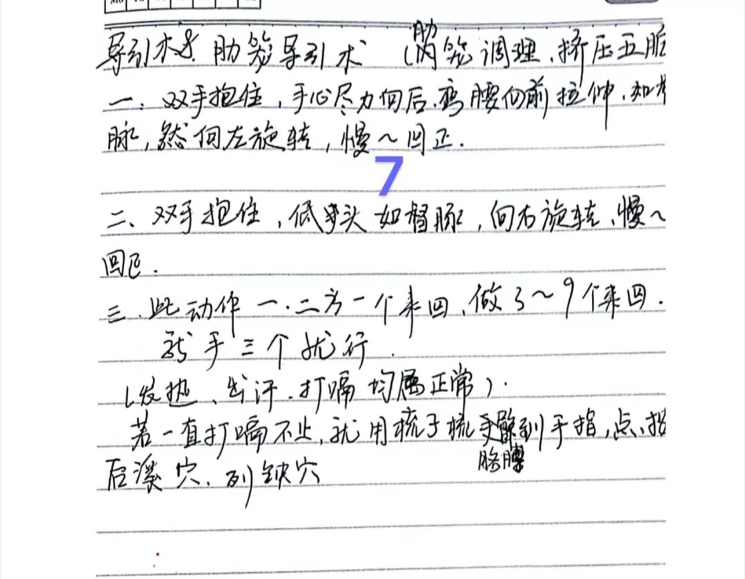 Notes on Daoyin Techniques (Text Version)