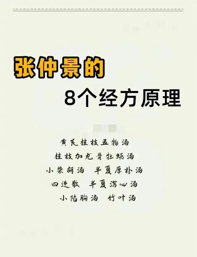 Eight Principles of Classical Formulas in the Treatise on Cold Damage: Unveiling the Essence of Zhang Zhongjing's Medicine!