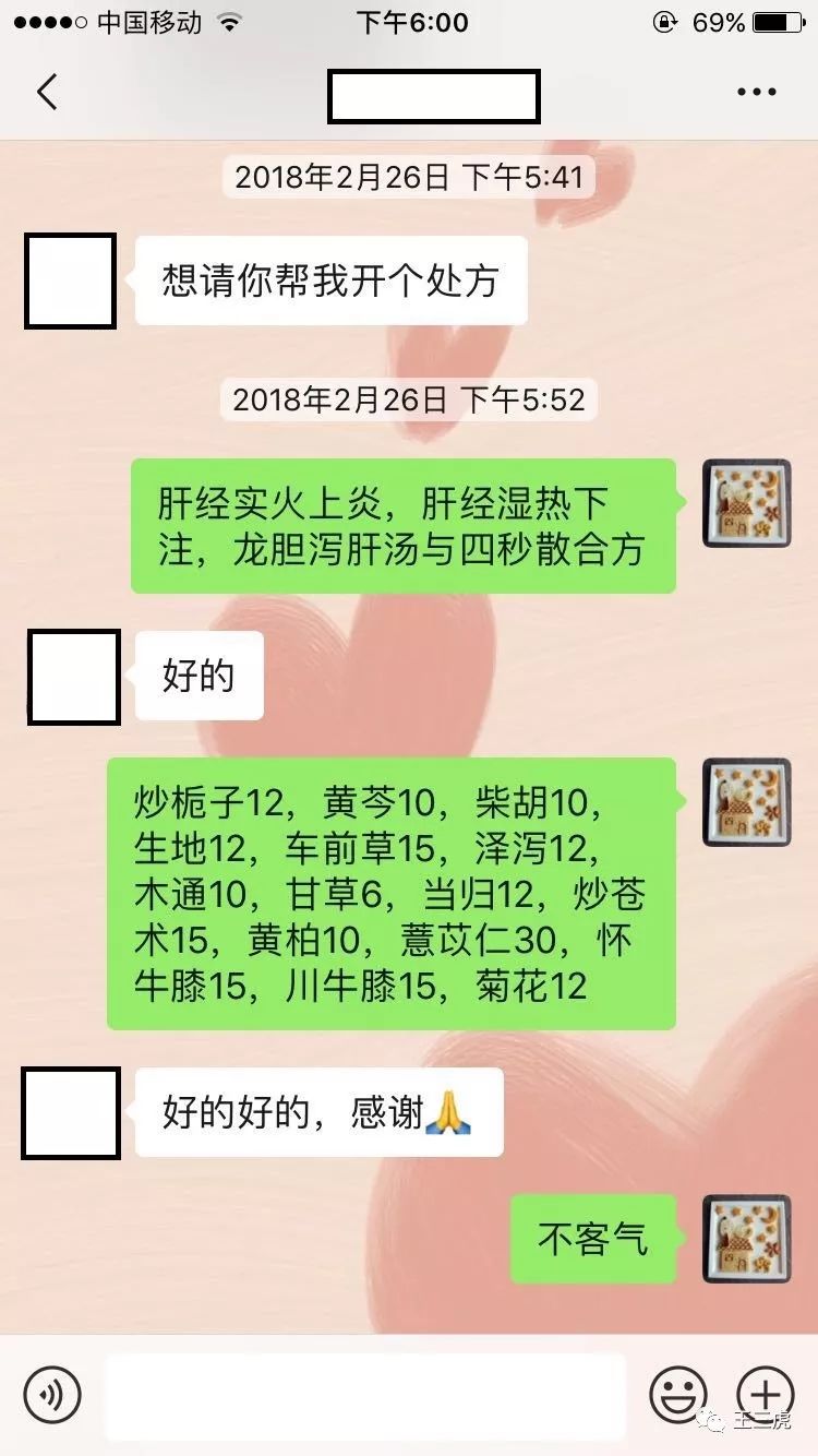 Clinical Case of Wang Huan: Damp-Heat Syndrome