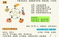 Mind Map of the Huangdi Neijing (Essential Content)